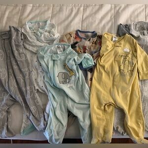Baby boy sleepers 3-6 months